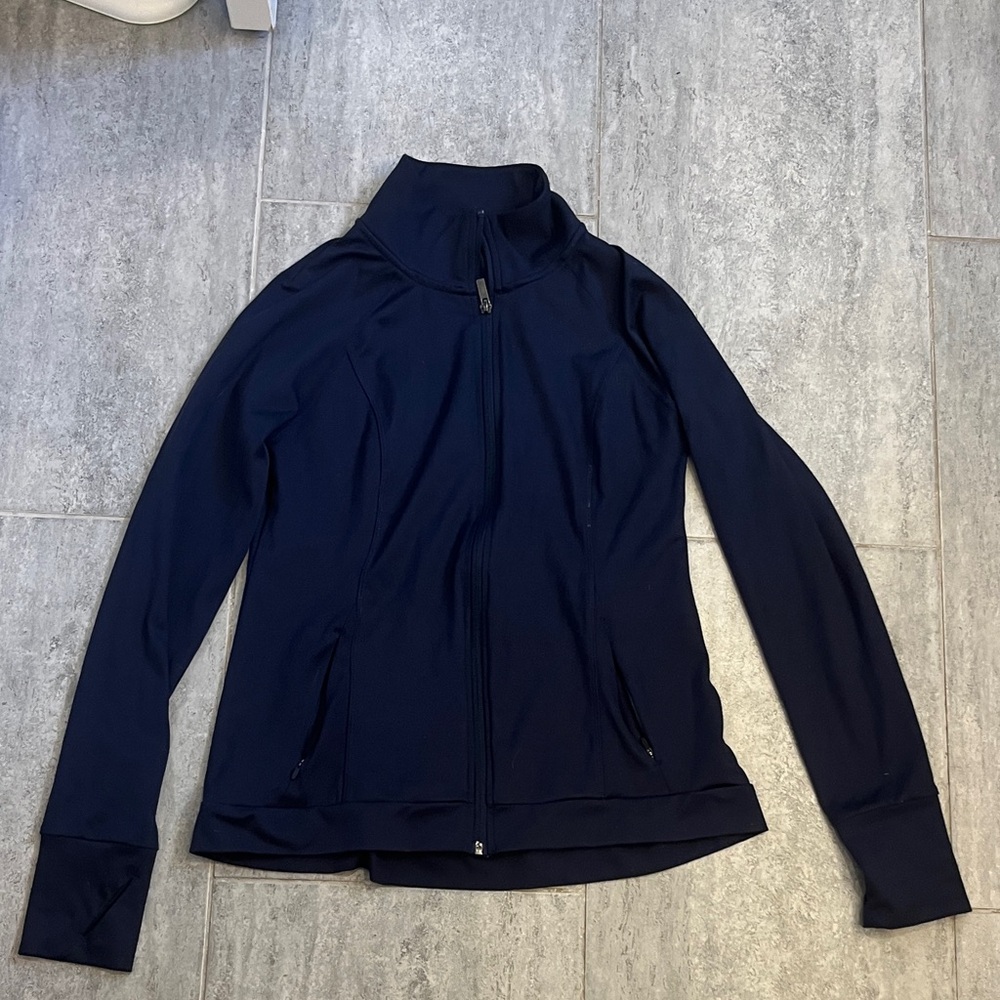 All in Motion Dark Blue Zip-Up Jacket